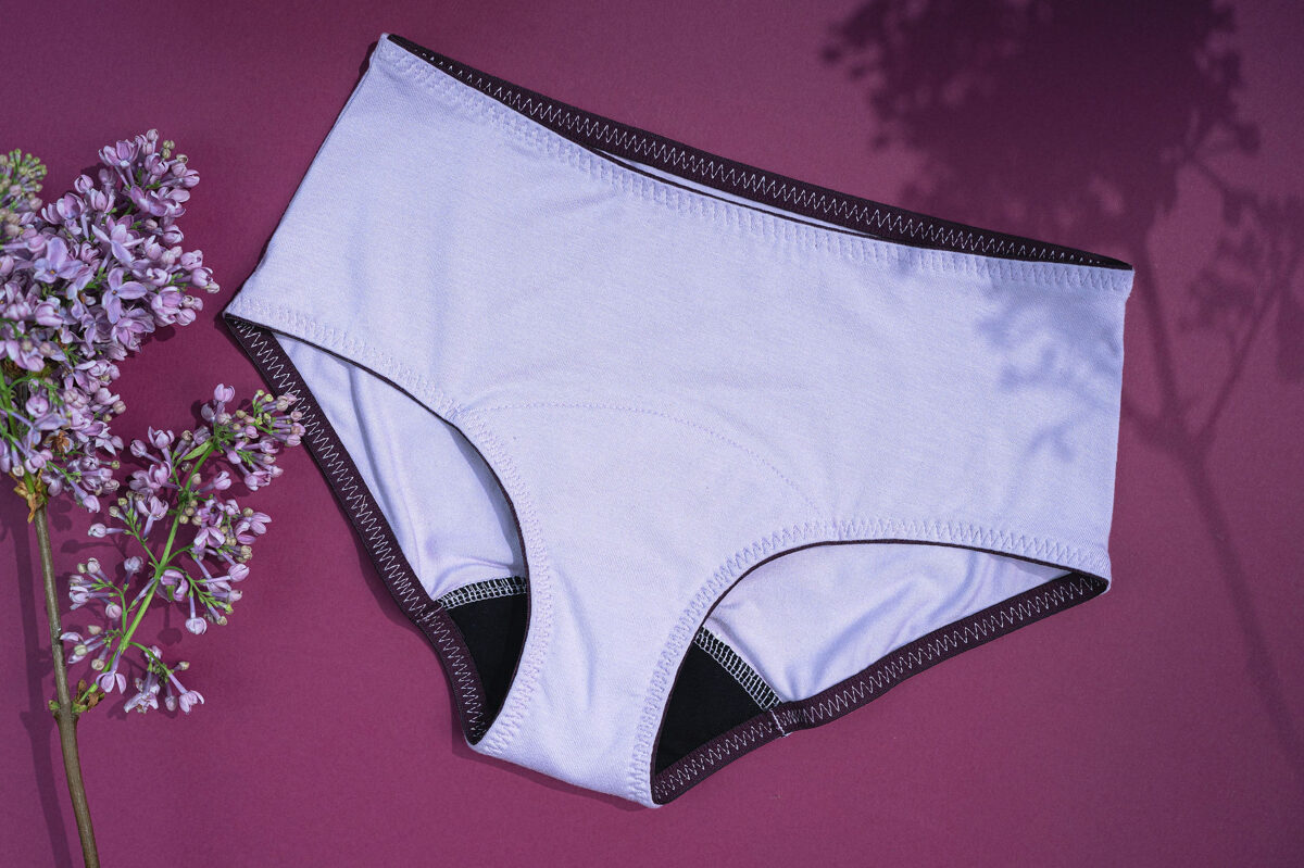 Lavander color panties for teens